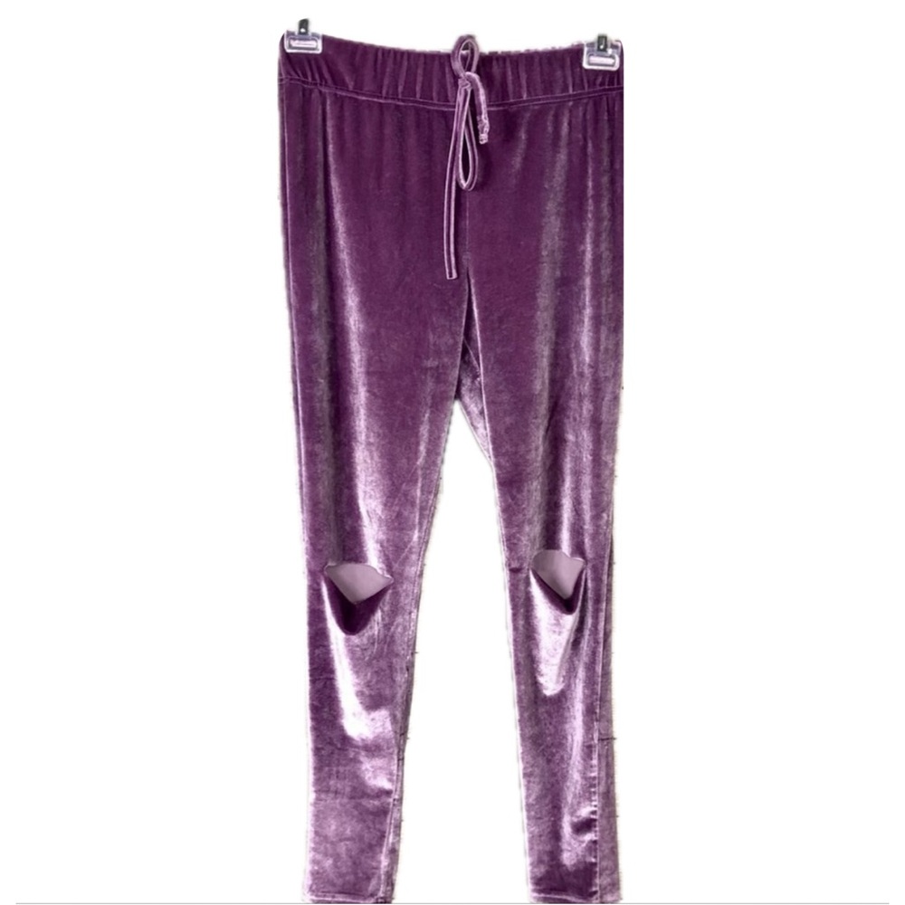 REVAMPED premium collection velour leggings